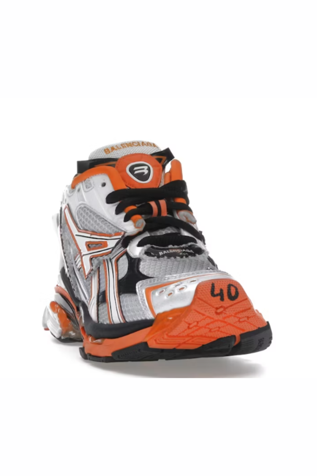 Balenciaga Runner Sneaker White Orange