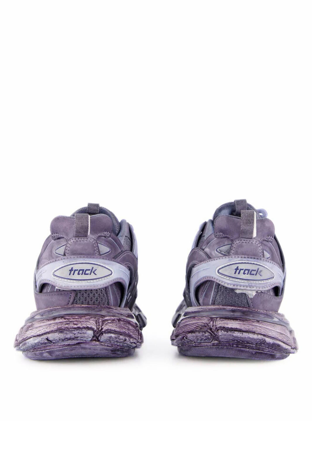 Balenciaga Blue Faded-Effect Track Men Sneakers