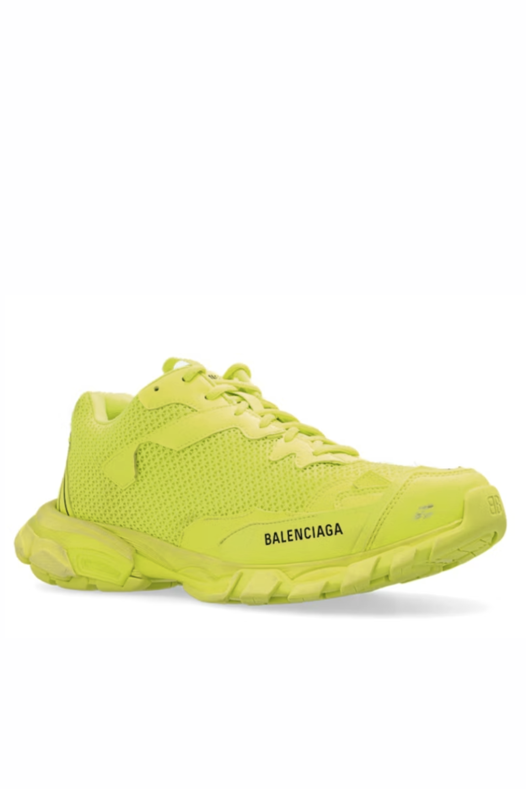 Balenciaga Track 3 Bright Yellow Sneakers