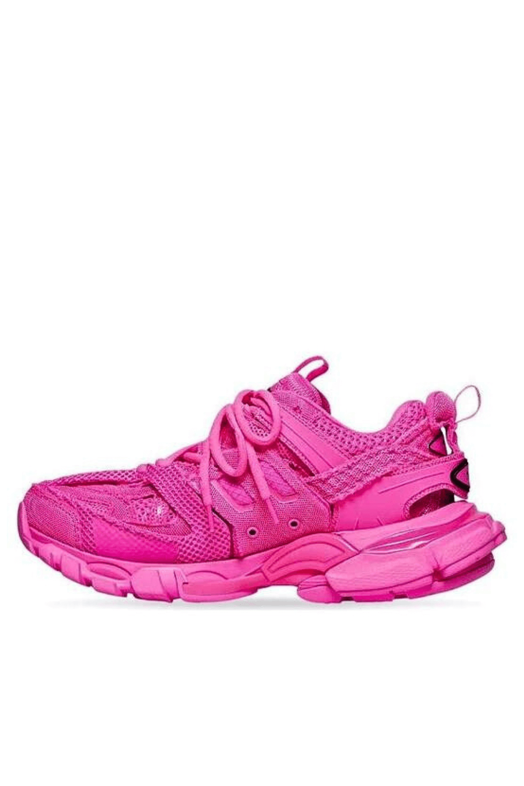 Balenciaga Track Sneaker In Full Mesh/ Pink