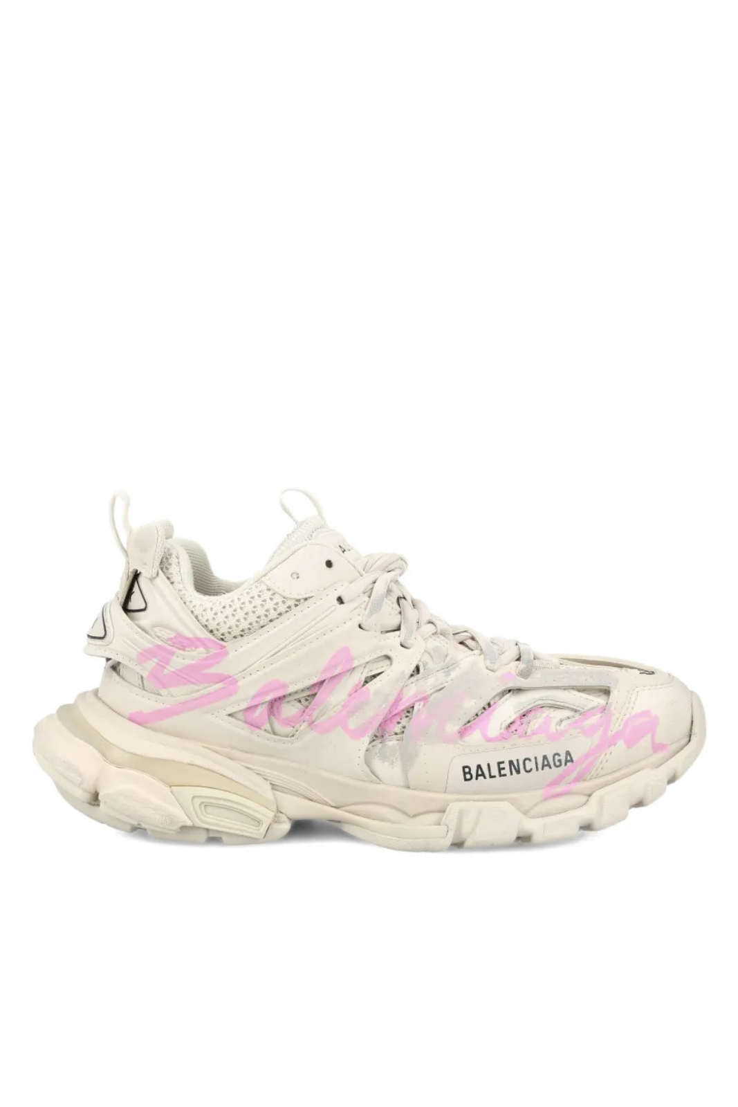 Balenciaga Track woman sneakers Beige, logo design