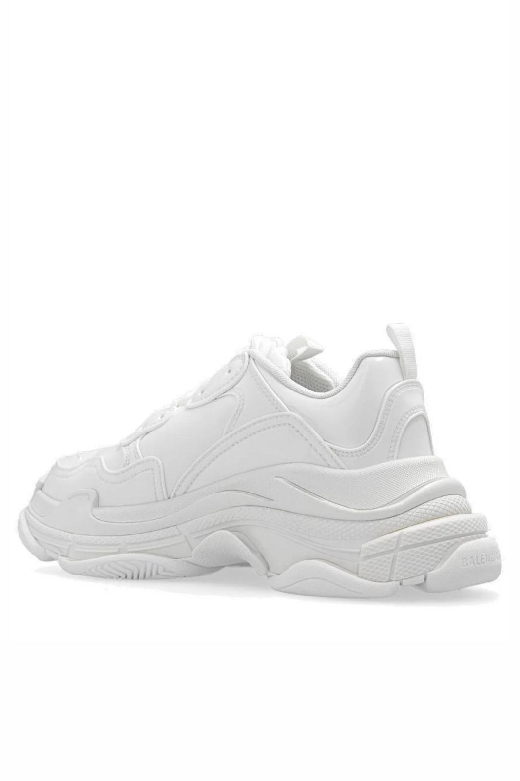 Balenciaga White Triple S Rubber Sneaker