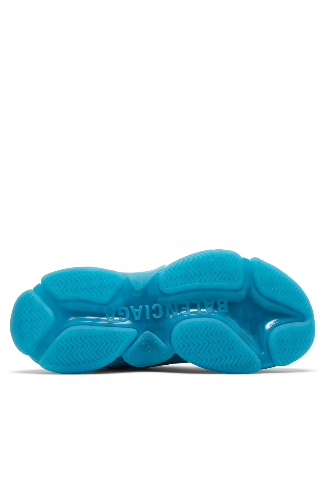 Balenciaga Triple S Clear Sole Sneakers in Blue – Men