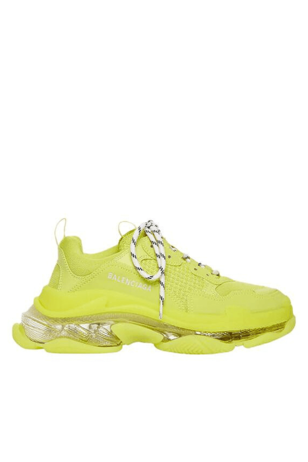 Balenciaga Triple S Sneaker 'Clear Sole - Fluo Yellow'