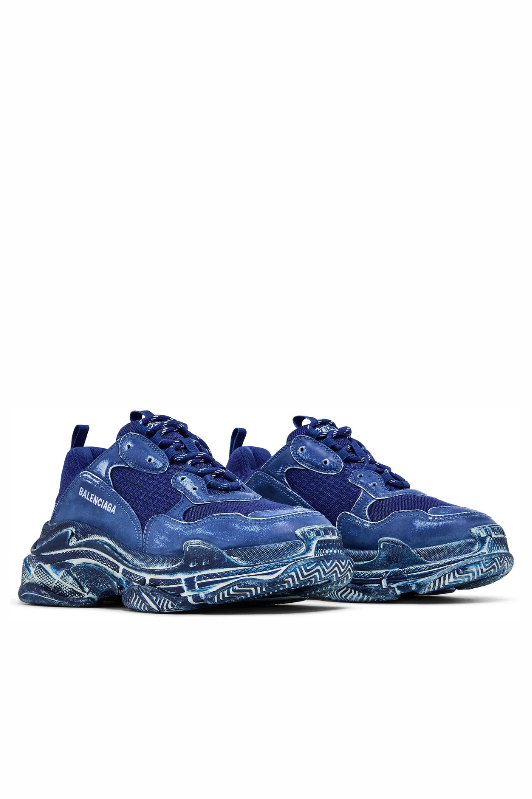 Balenciaga Triple S Sneaker Dark Blue