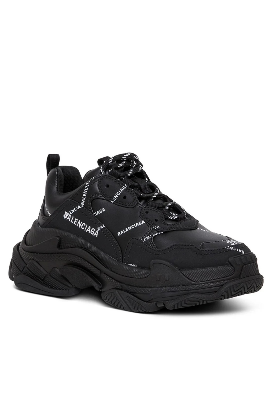 Balenciaga Triple S Sneakers Women Allover Black