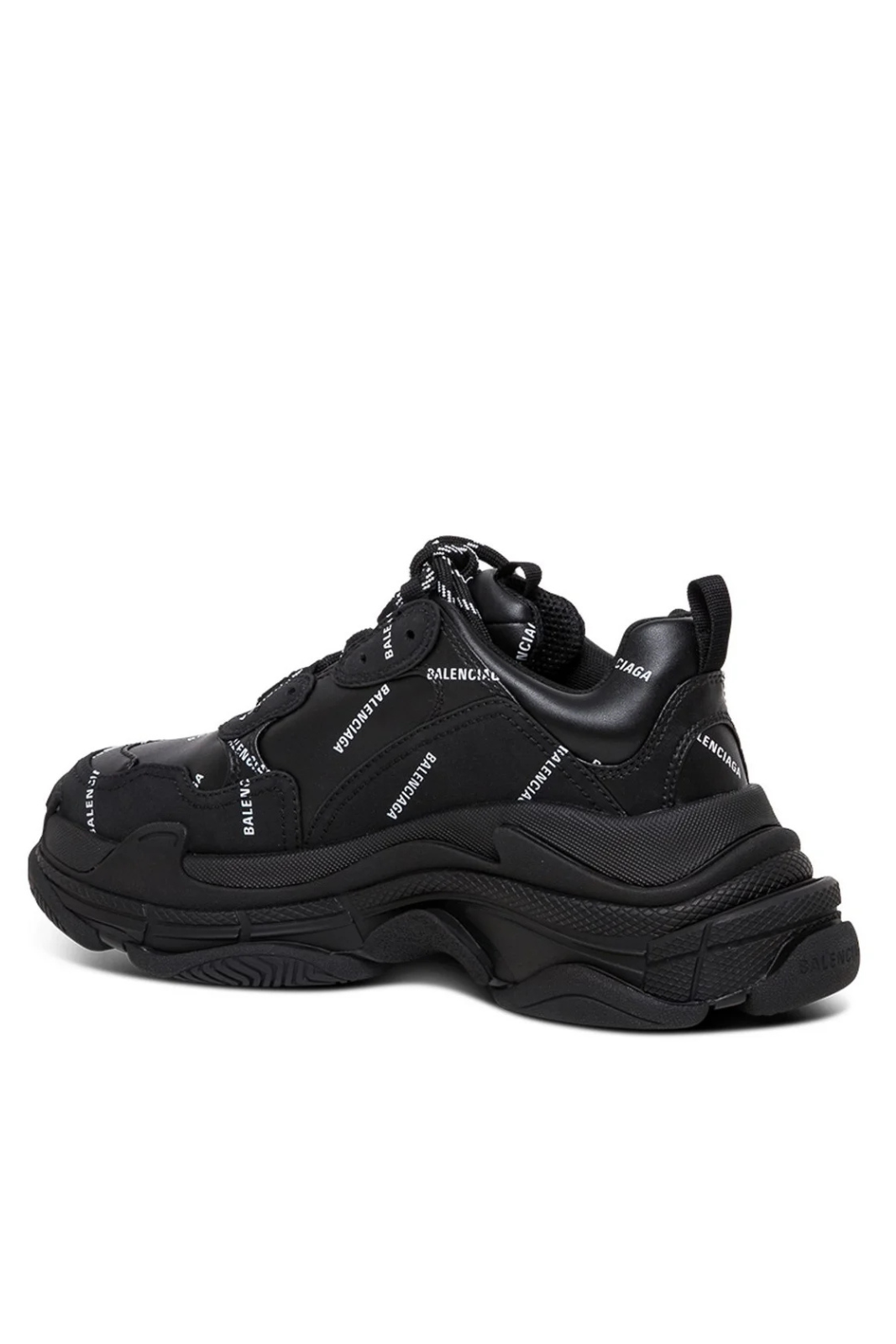 Balenciaga Triple S Sneakers Women Allover Black