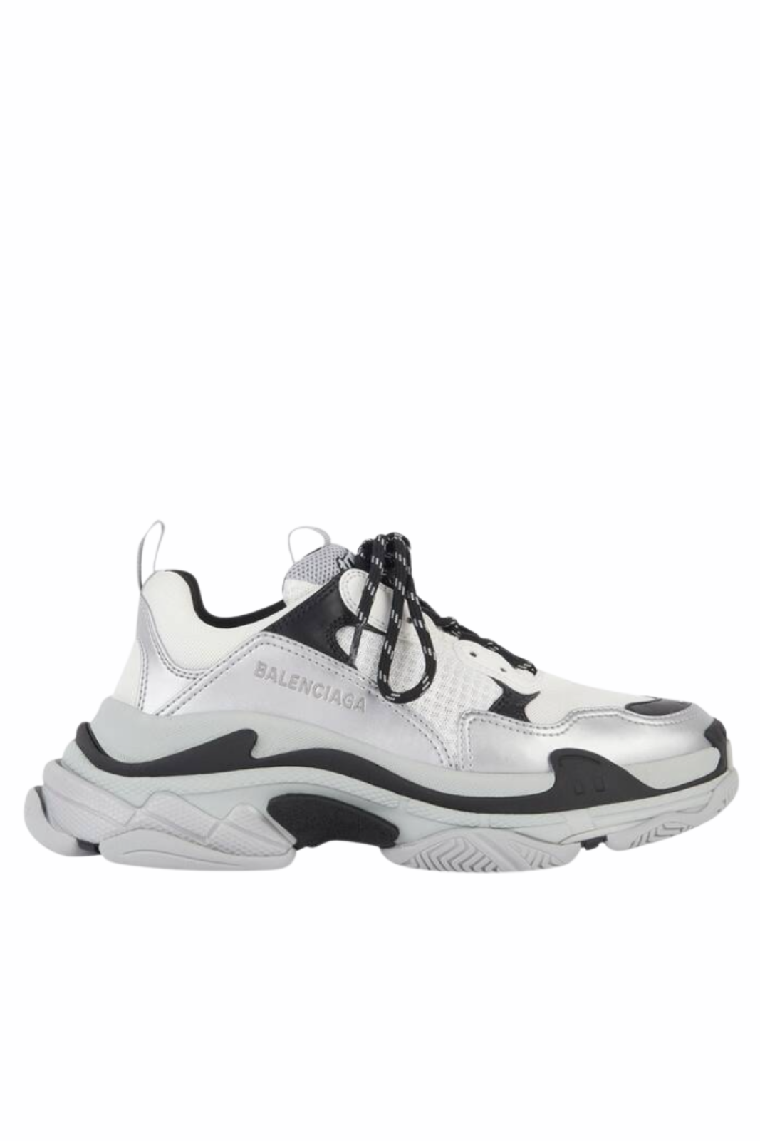 Balenciaga Triple S Grey White Sneakers