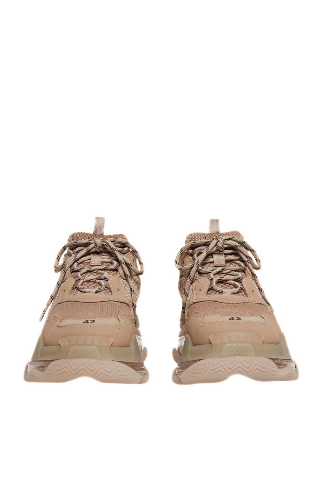 Balenciaga Triple S Sneakers Light Brown Men