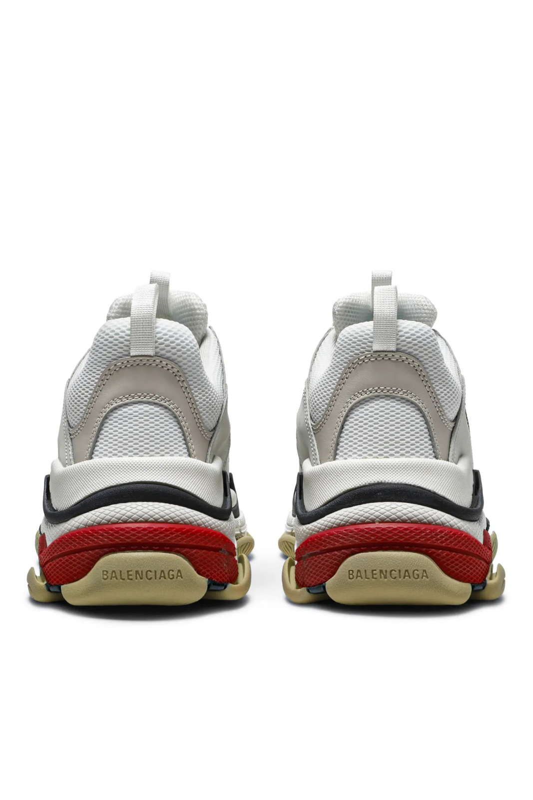 Balenciaga Triple S Sneaker White Black Red