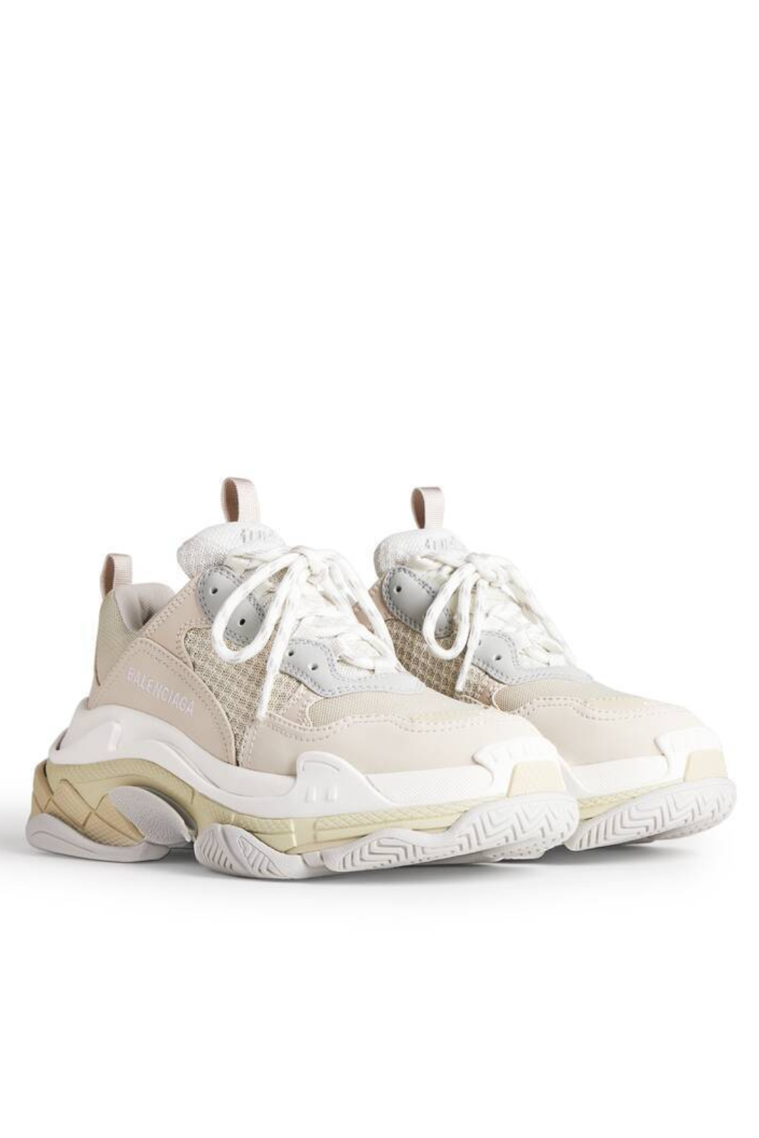 Balenciaga Triple S 'White Grey' man Sneakers