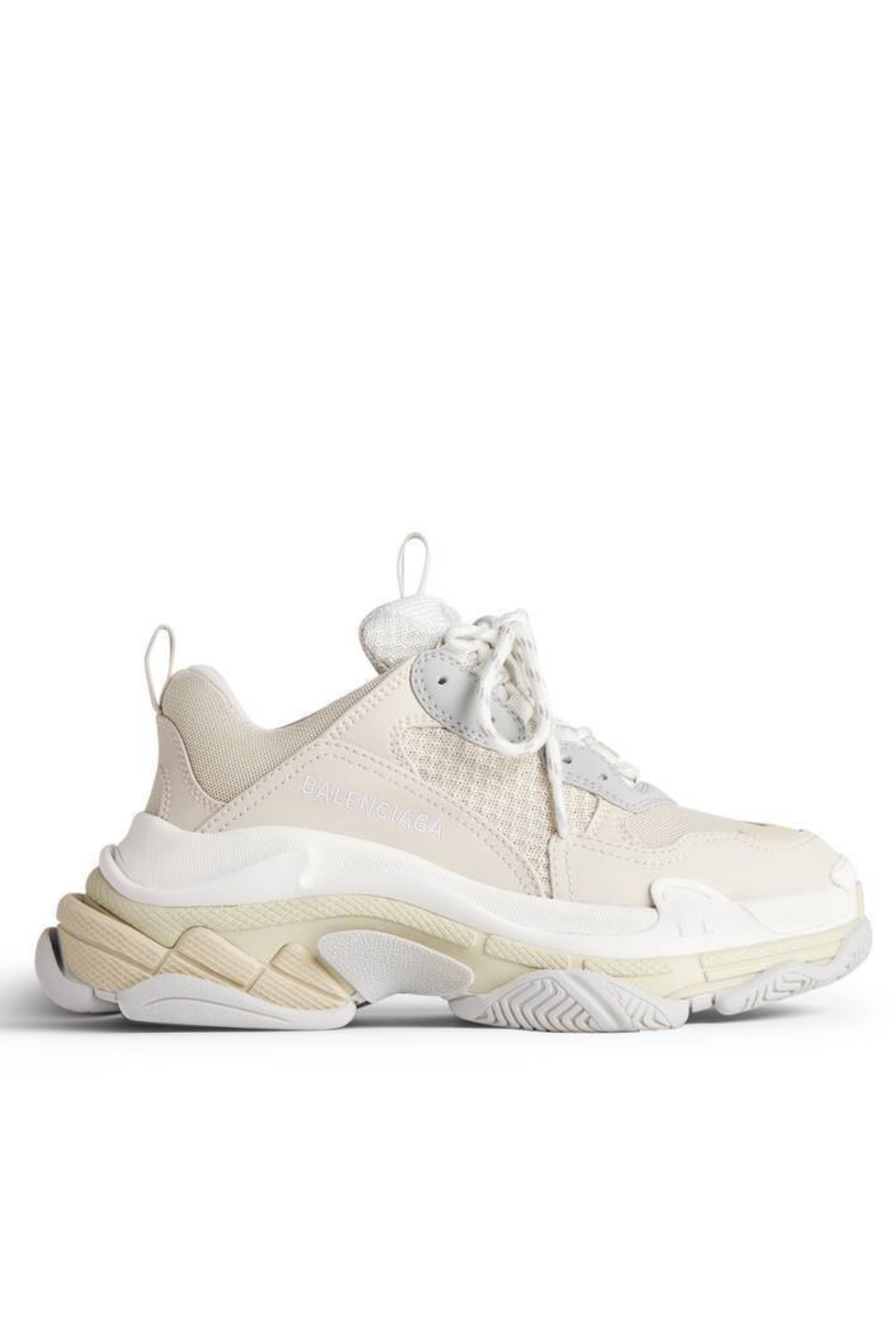 Balenciaga Triple S 'White Grey' Woman Sneakers