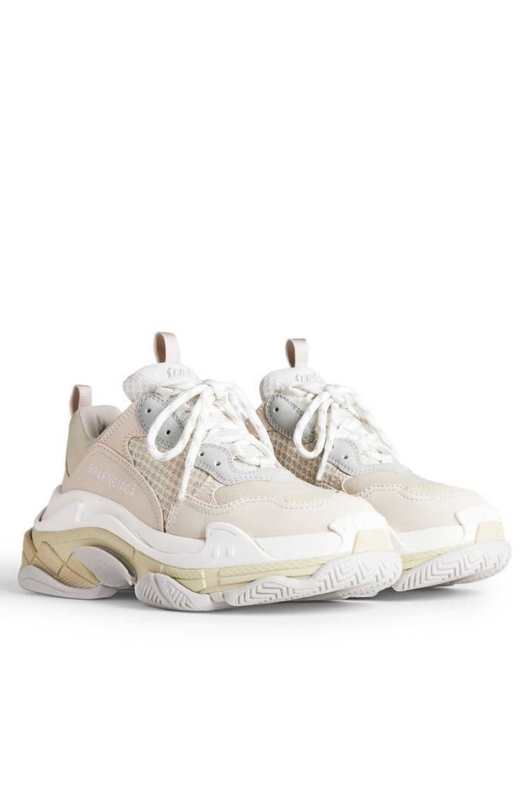 Balenciaga Triple S 'White Grey' Woman Sneakers