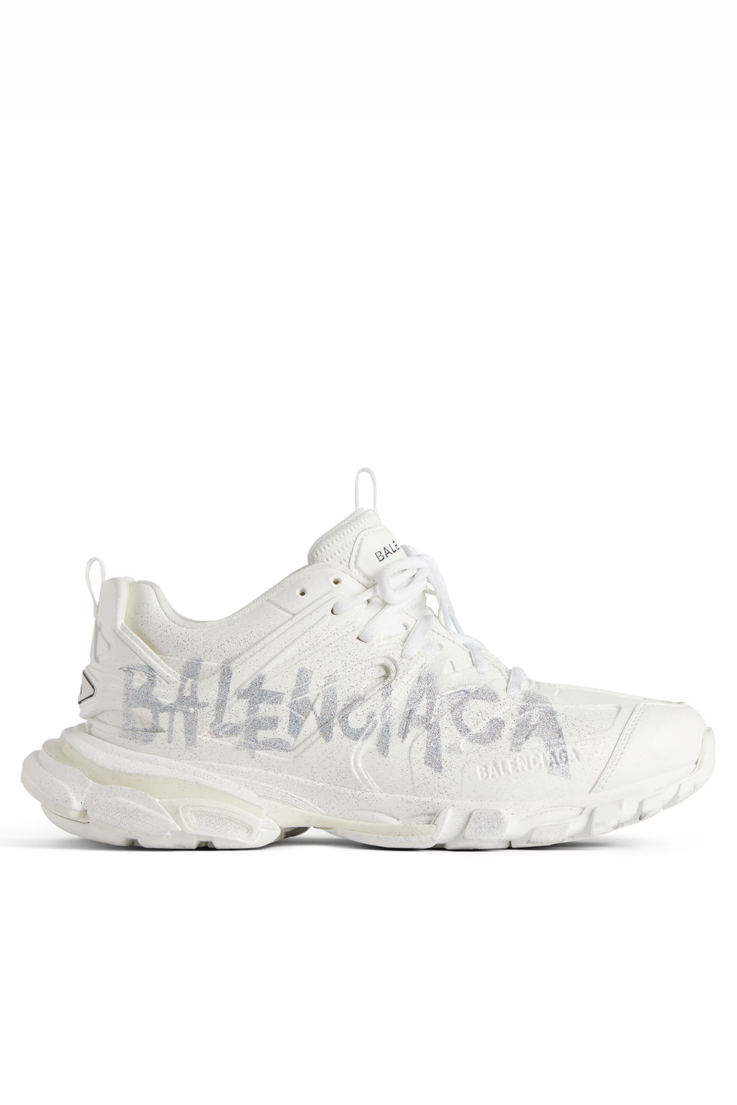Balenciaga Women's Track Nail Polish Sneaker in White