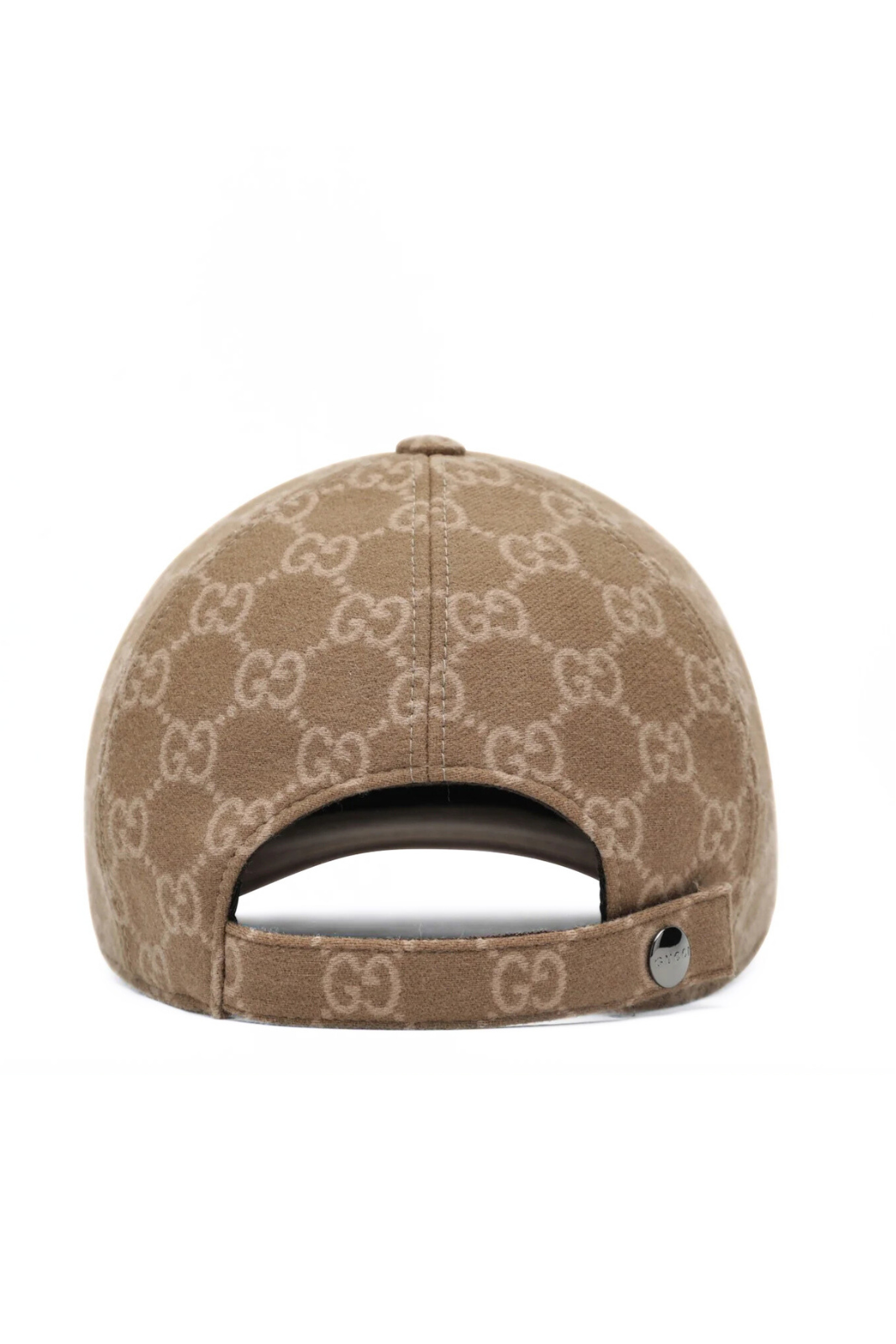 Gucci GG knitted baseball cap Beige Unisex