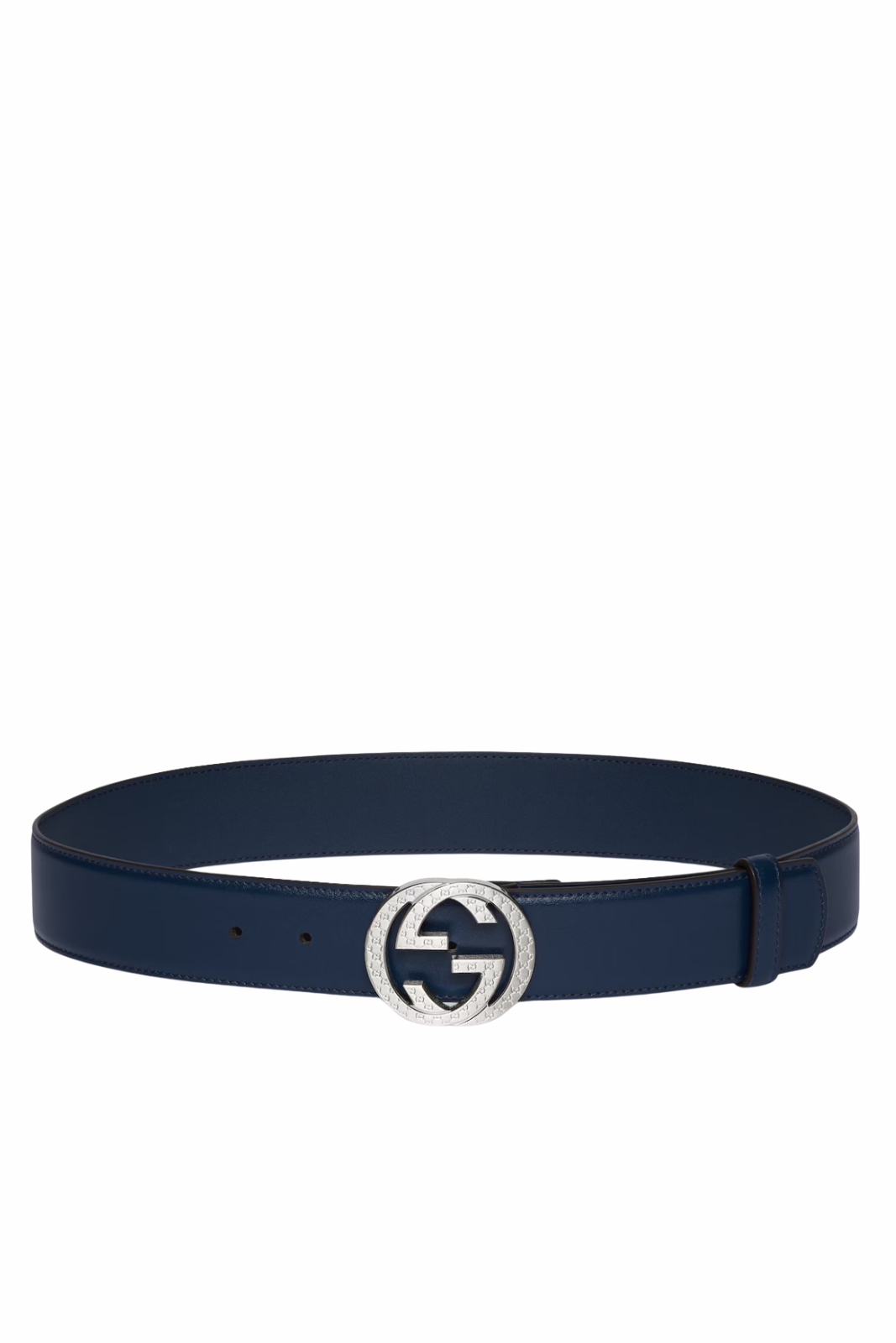 Gucci Belt with Interlocking G engraved buckle