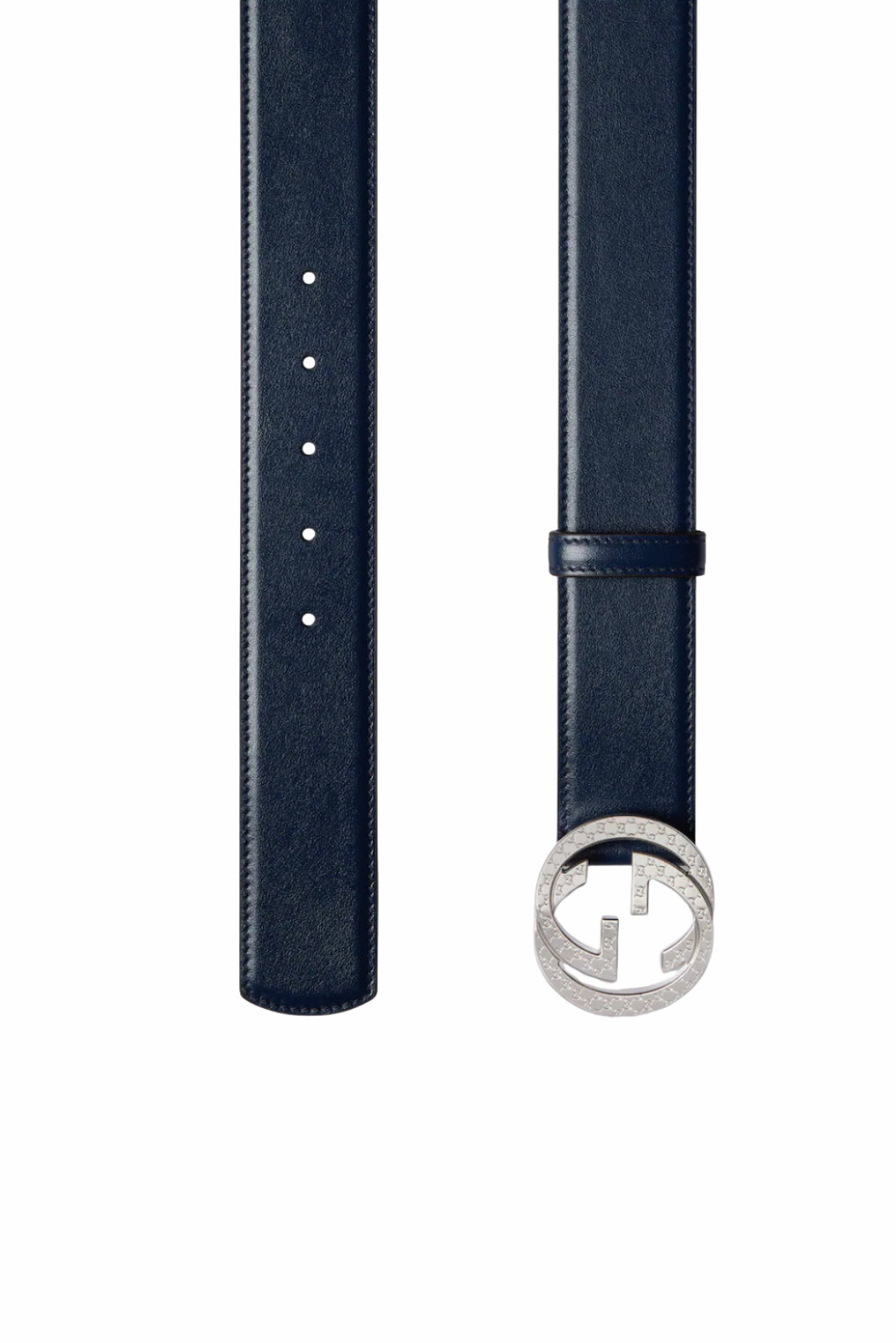 Gucci Belt with Interlocking G engraved buckle