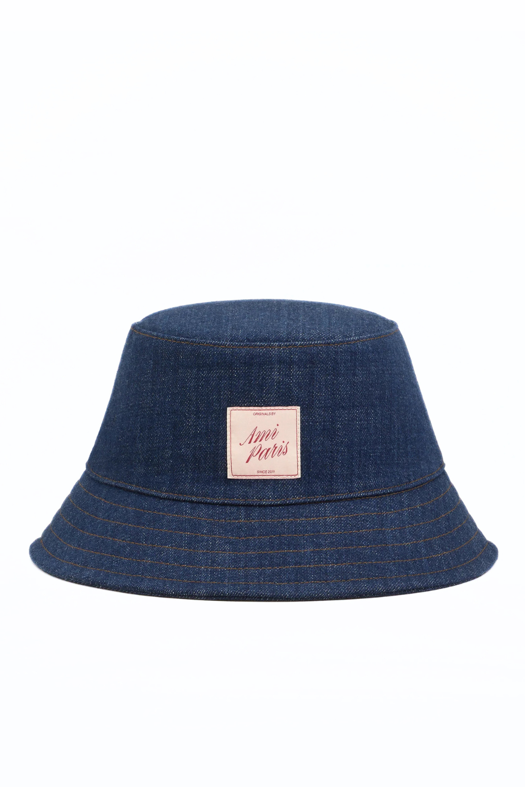 Ami Paris Bob Blue Denim Heritage Cotton Yoke