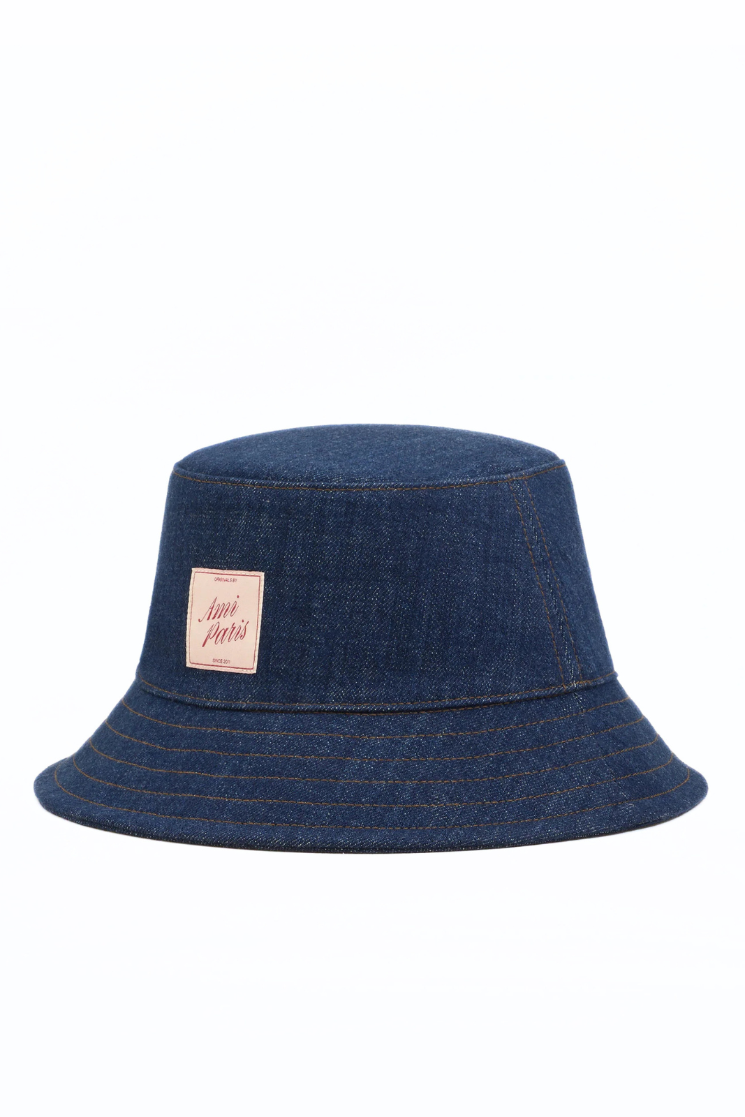 Ami Paris Bob Blue Denim Heritage Cotton Yoke