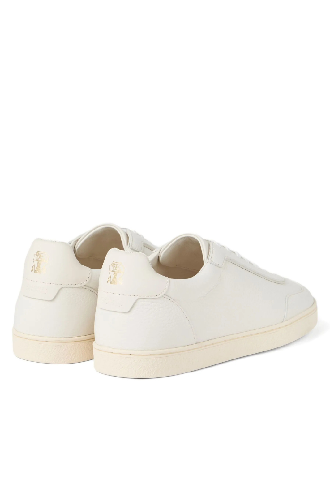 Brunello Cucinelli leather Man sneakers White