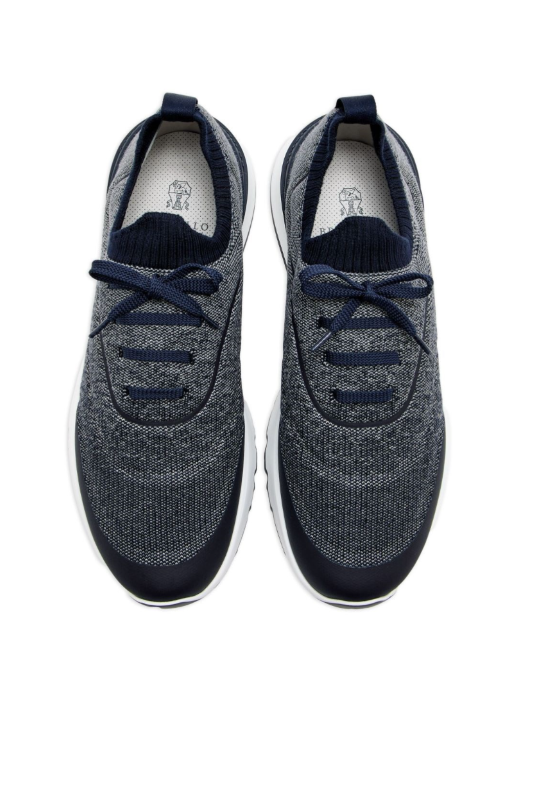 Brunello Cucinelli Scarpe Cotton Blue Sneakers
