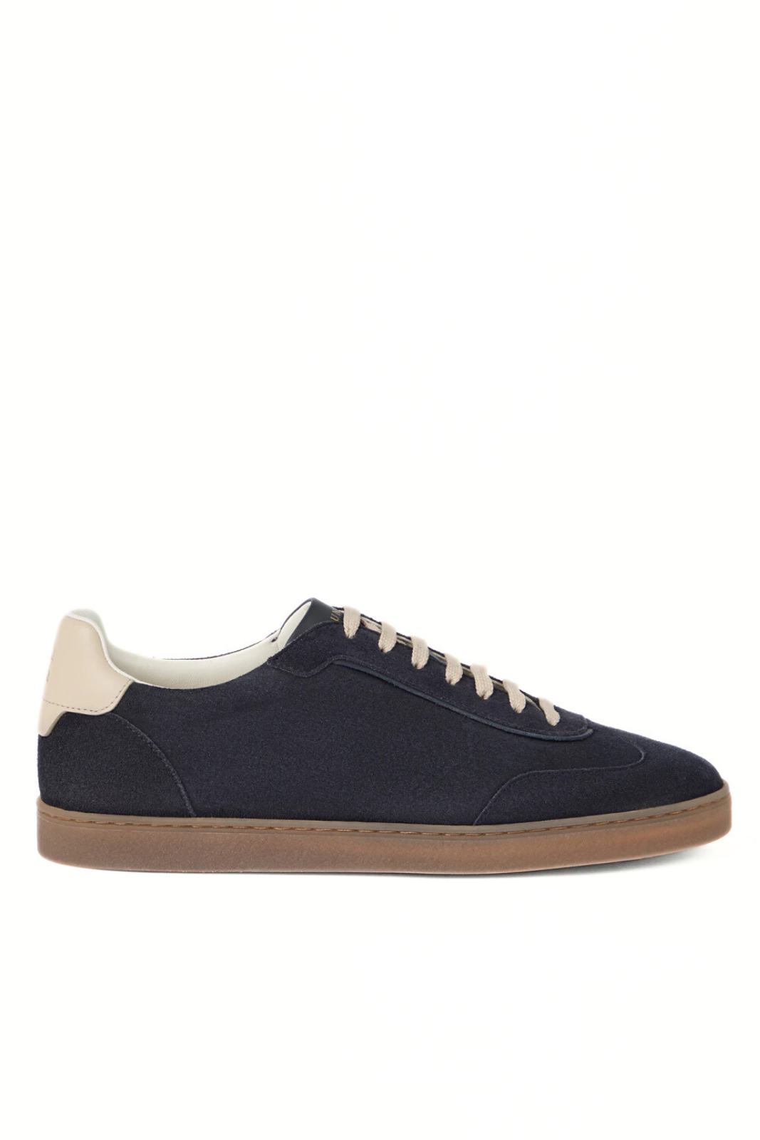 Brunello Cucinelli Washed suede sneakers Blue