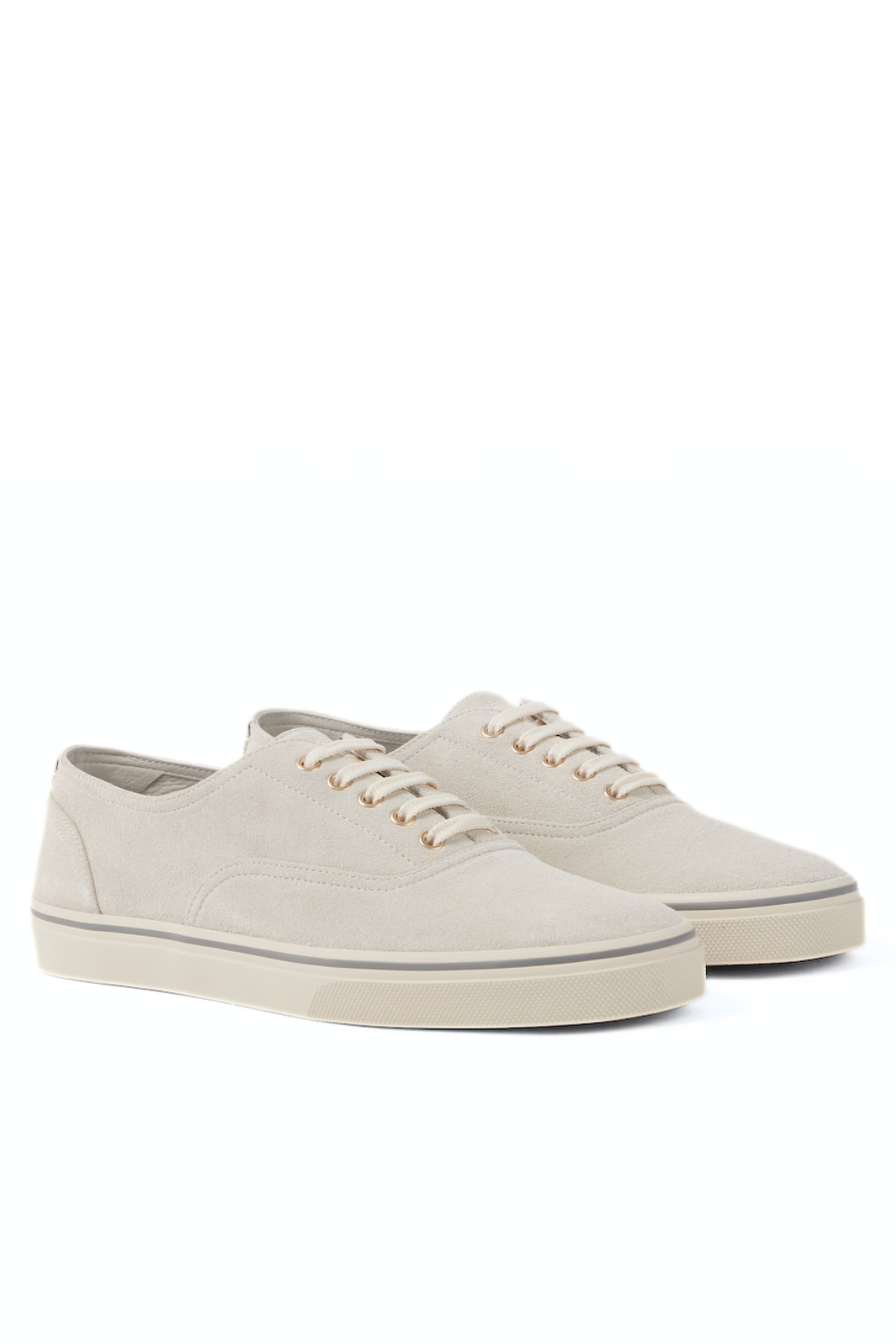 Brunello Cucinelli Suede Grey man sneakers