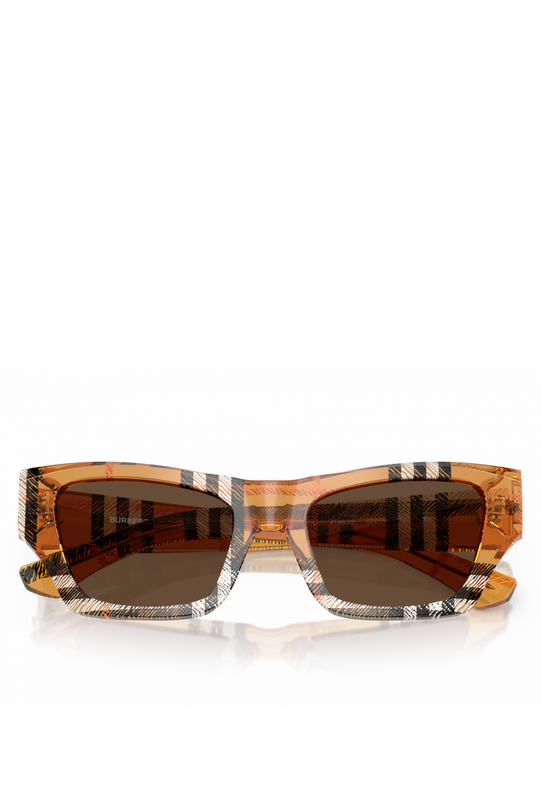 Burberry Acetate Square Cat Eye Sunglasses