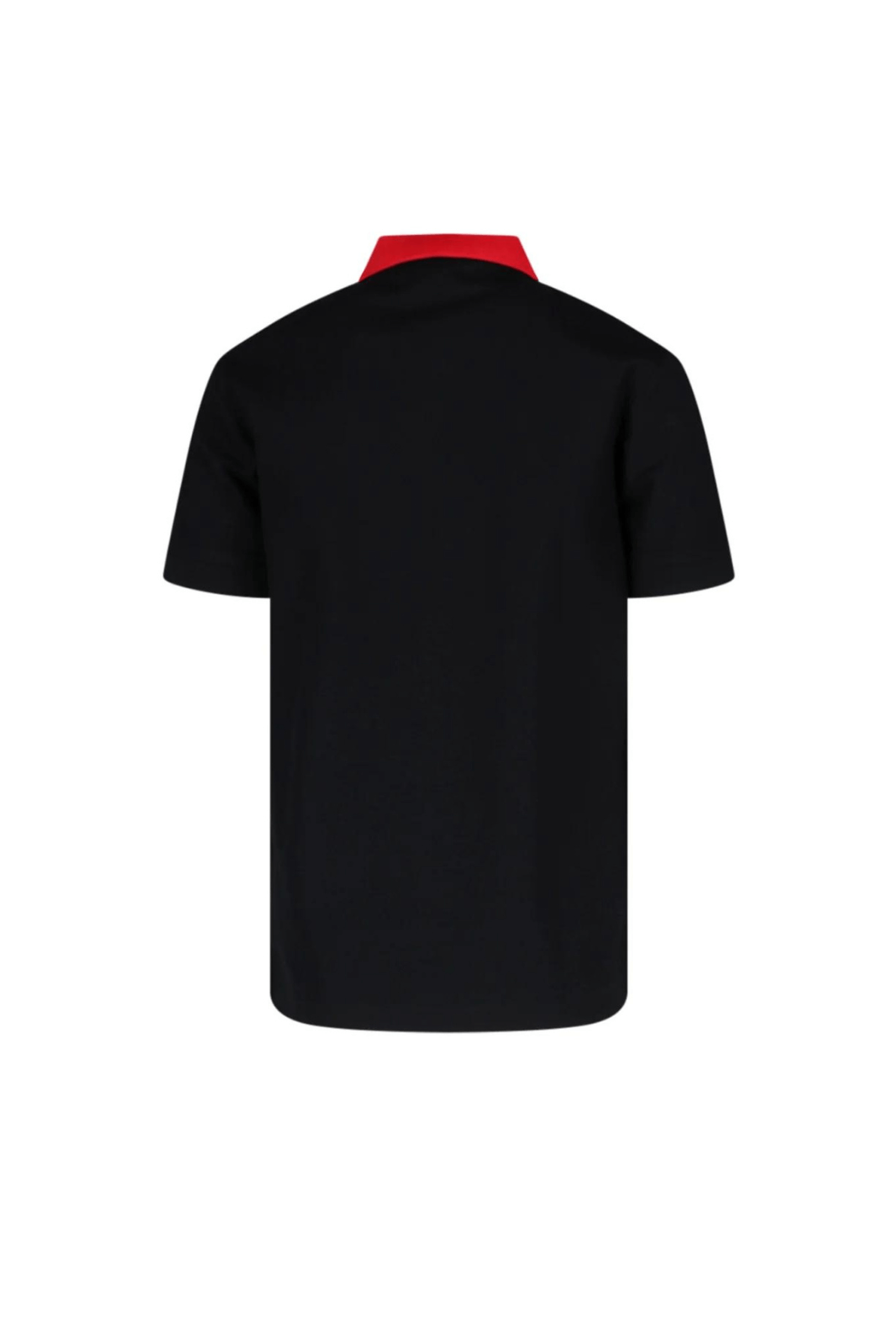 Burberry contrast-collar piqué polo shirt