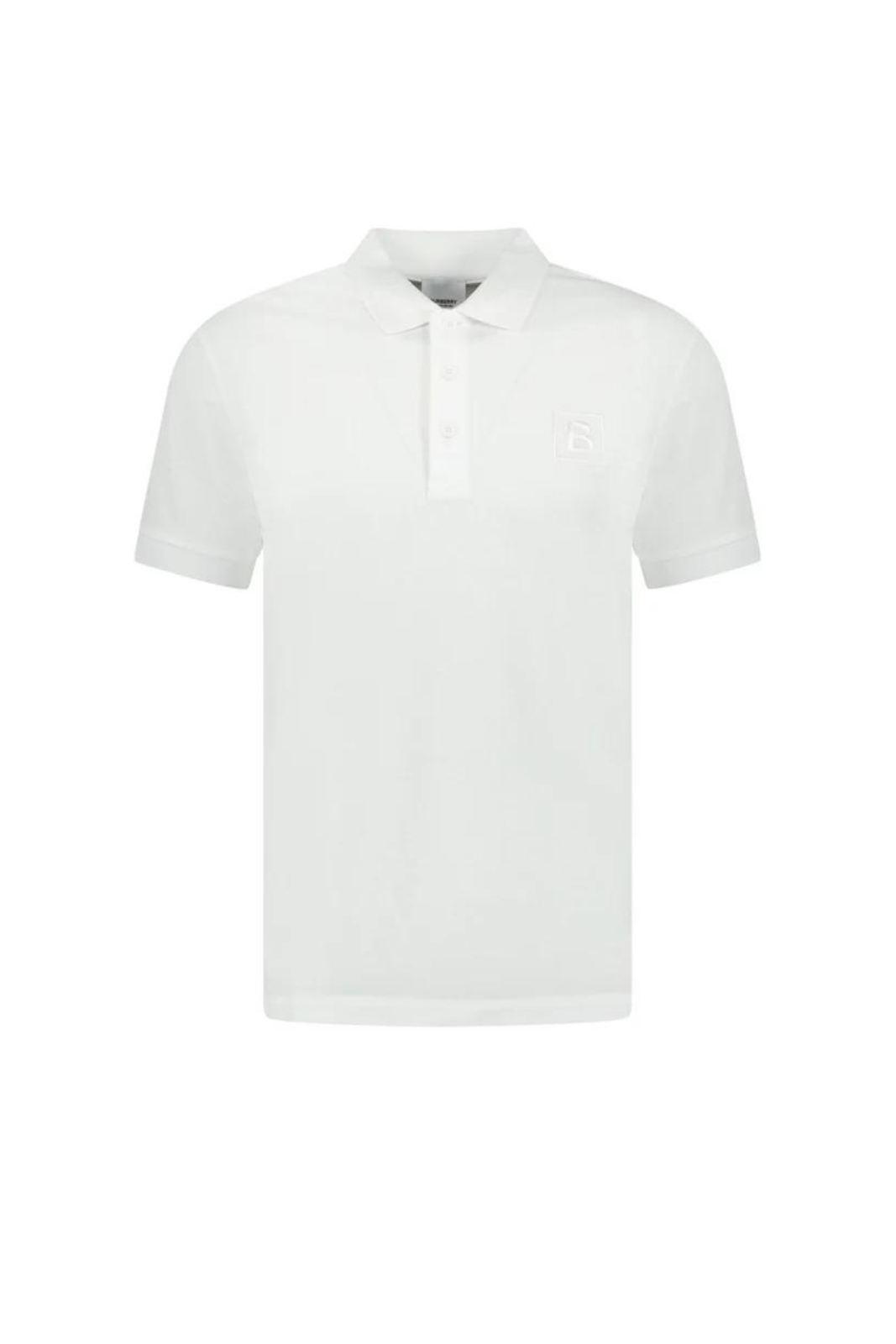 Burberry Logo Polo T-Shirt White