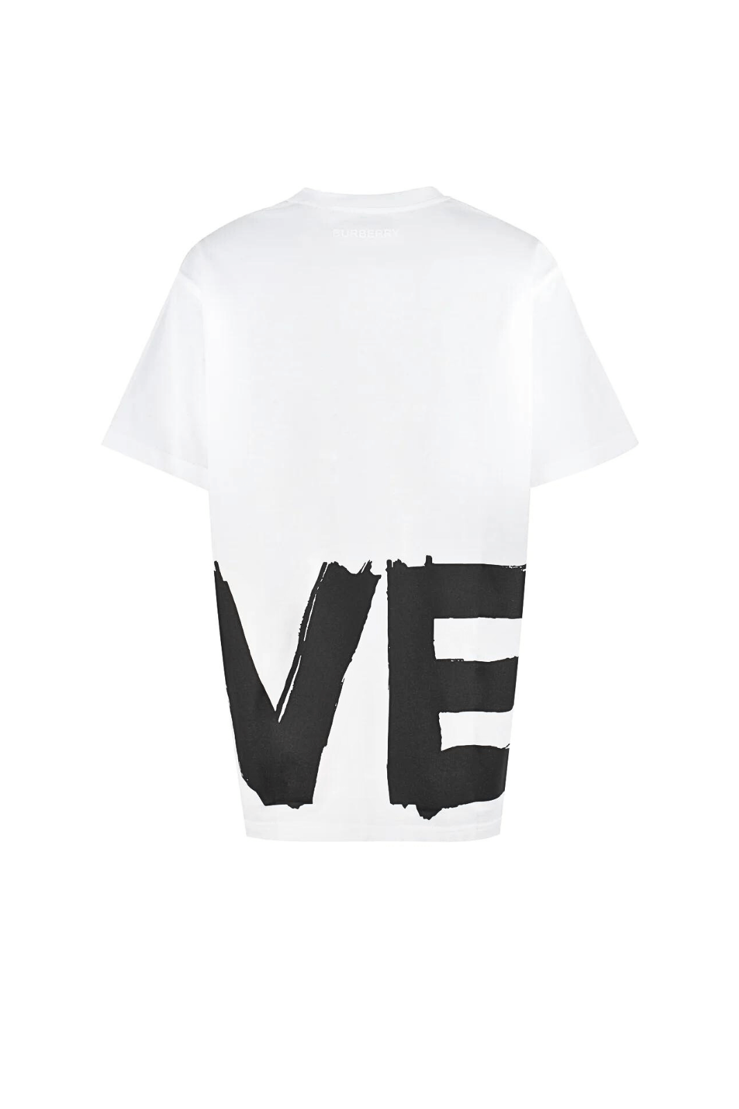 Burberry Love Print Oversized T-Shirt White