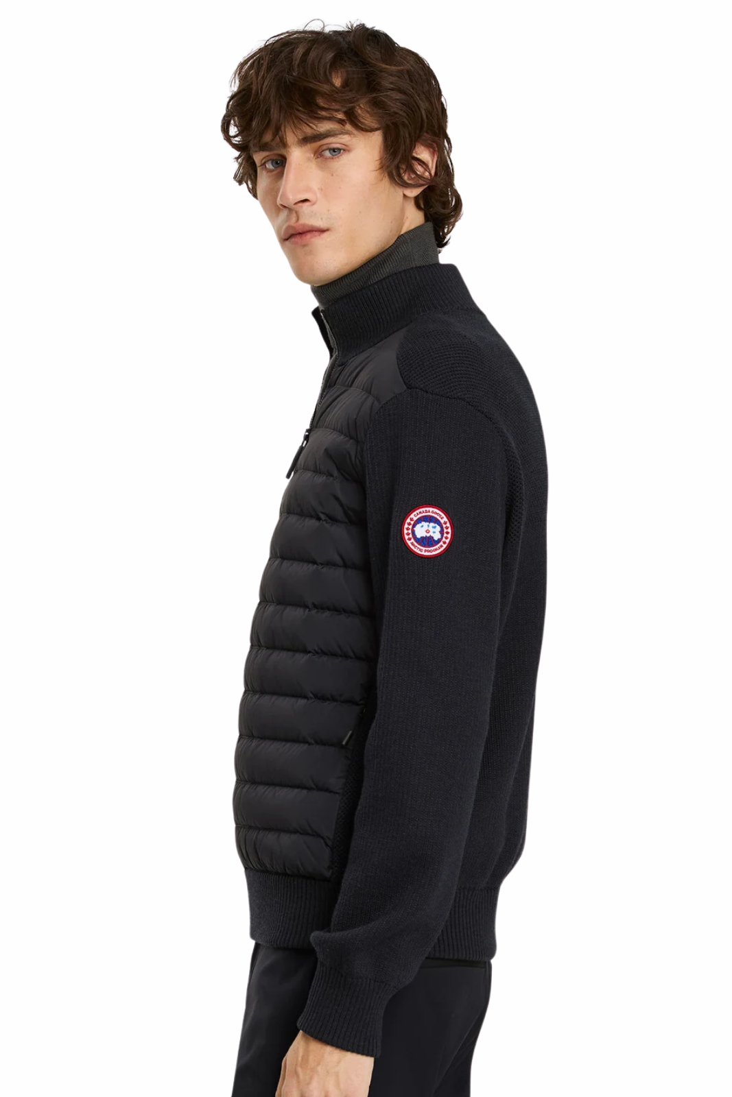Canada Goose HyBridge Knit Jacket Iron Grey