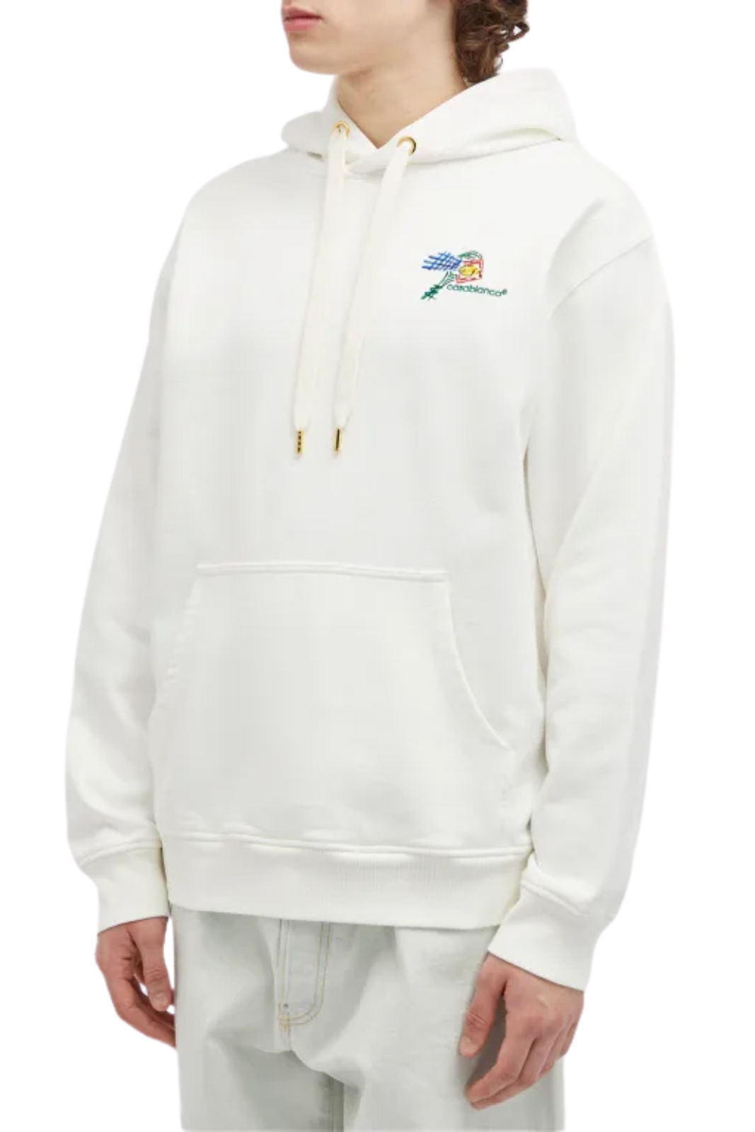 Casablanca Croquis de Tennis Embroidered Hoodie for men