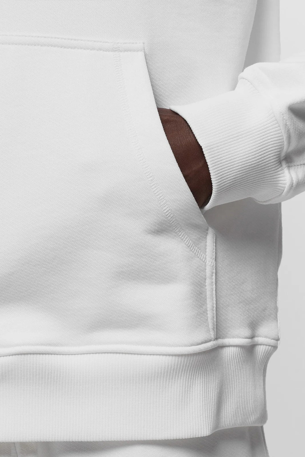 Casablanca White Gradient Arch Logo Hoodie