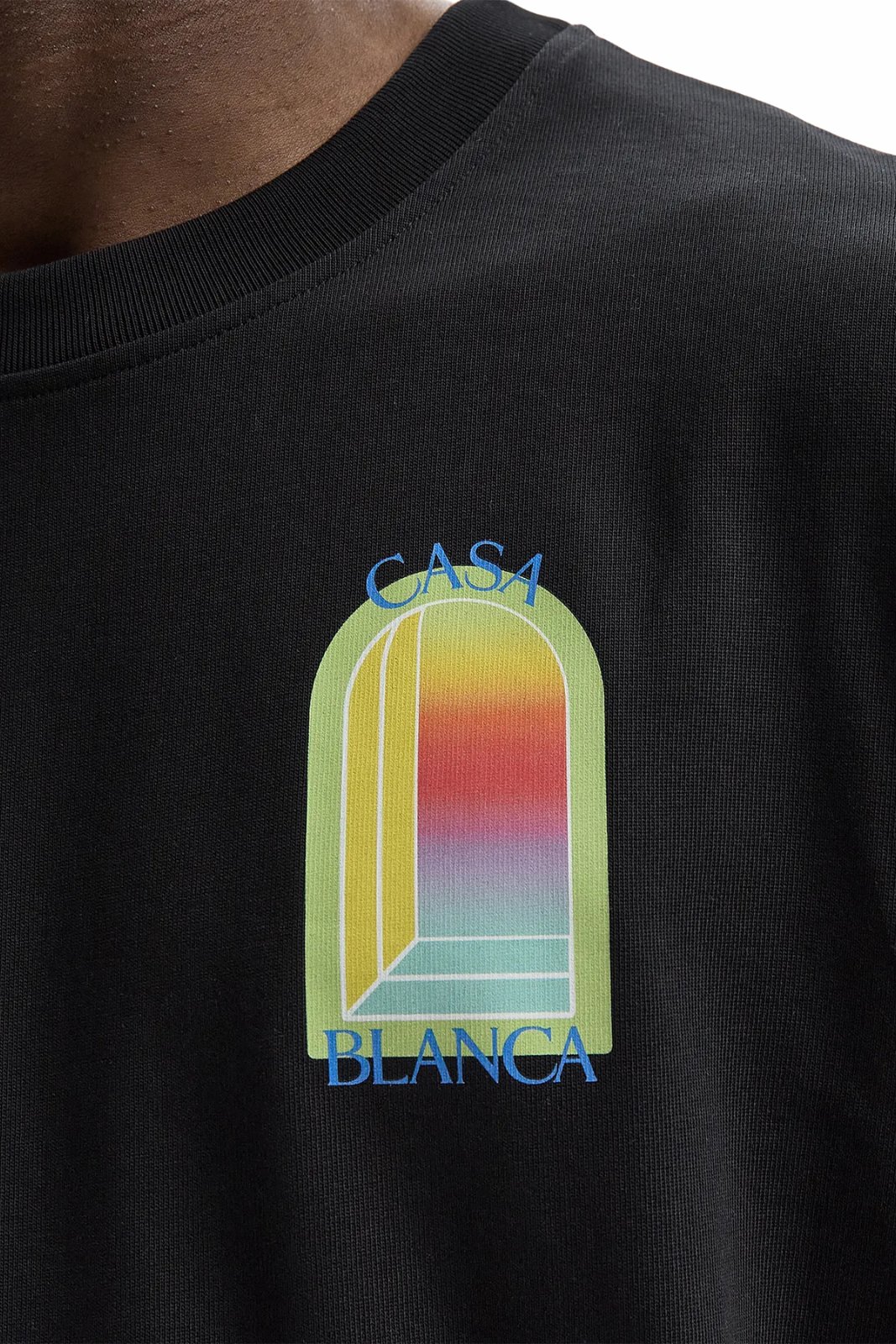 Casablanca The L'Arche Classic Tee Black T-Shirt