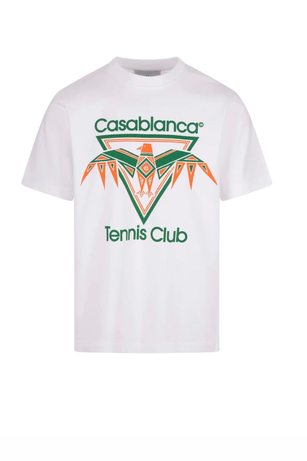 Casablanca Playful Eagle T-shirt In White