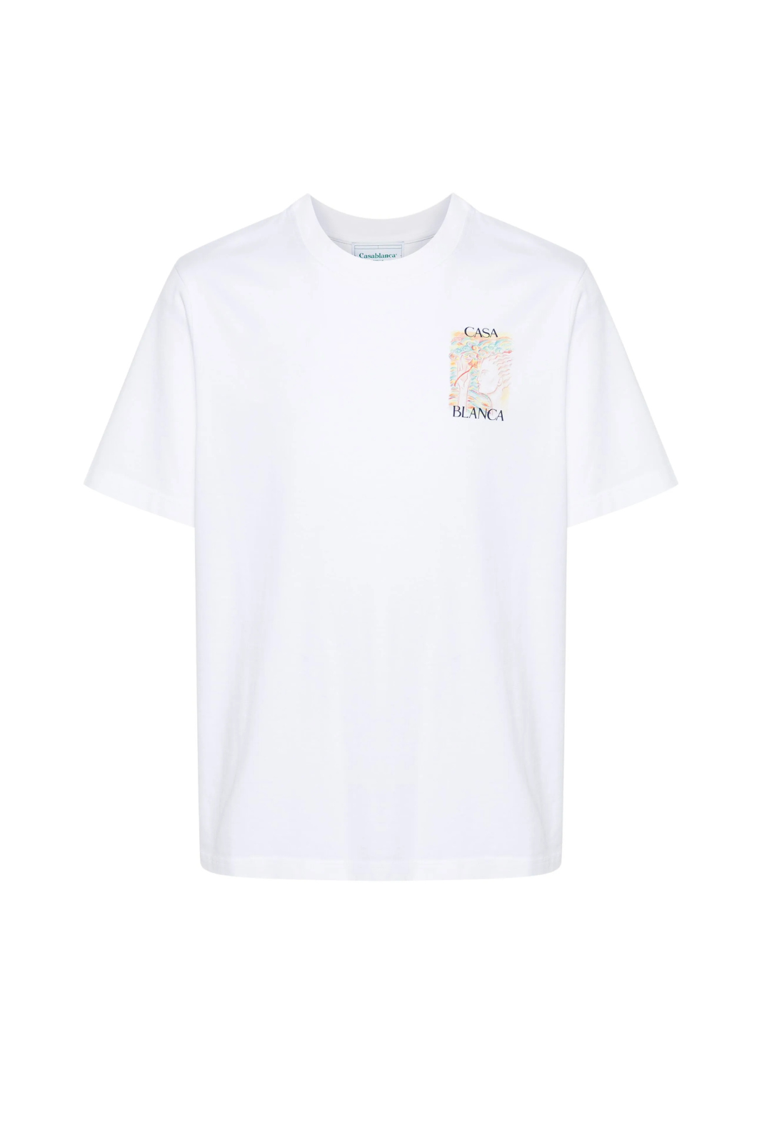 Casablanca Mushroom Goddess T-shirt White
