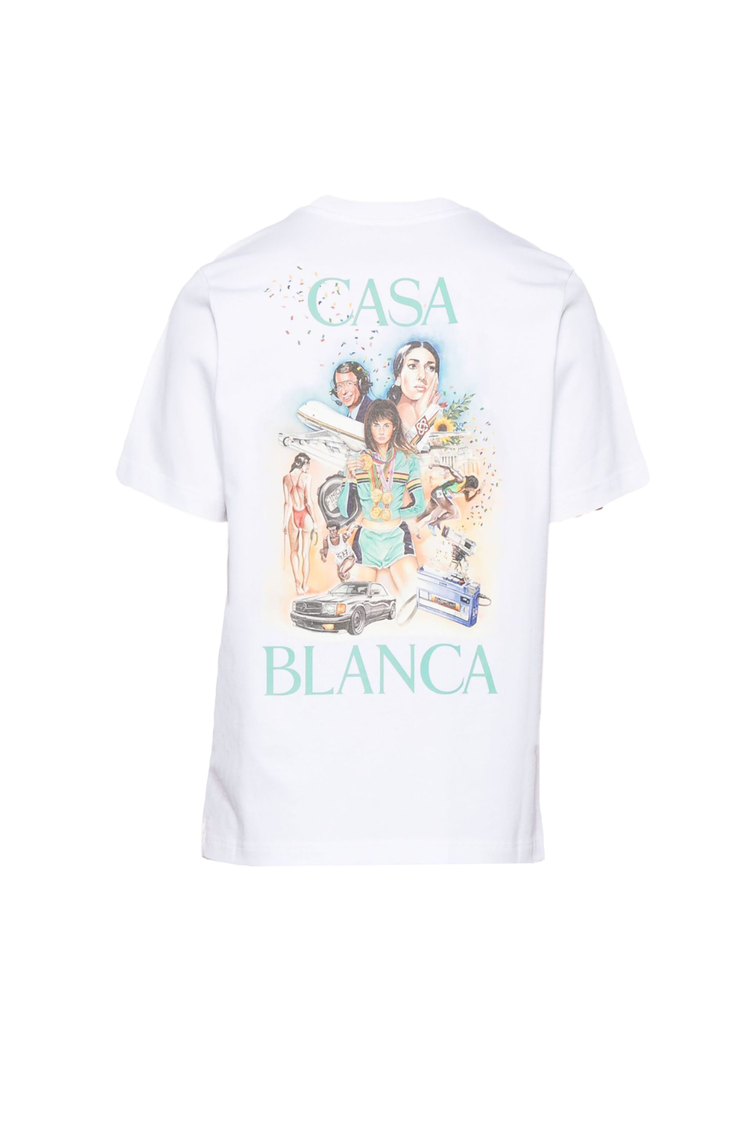 Casablanca printed Man White cotton T-shirt