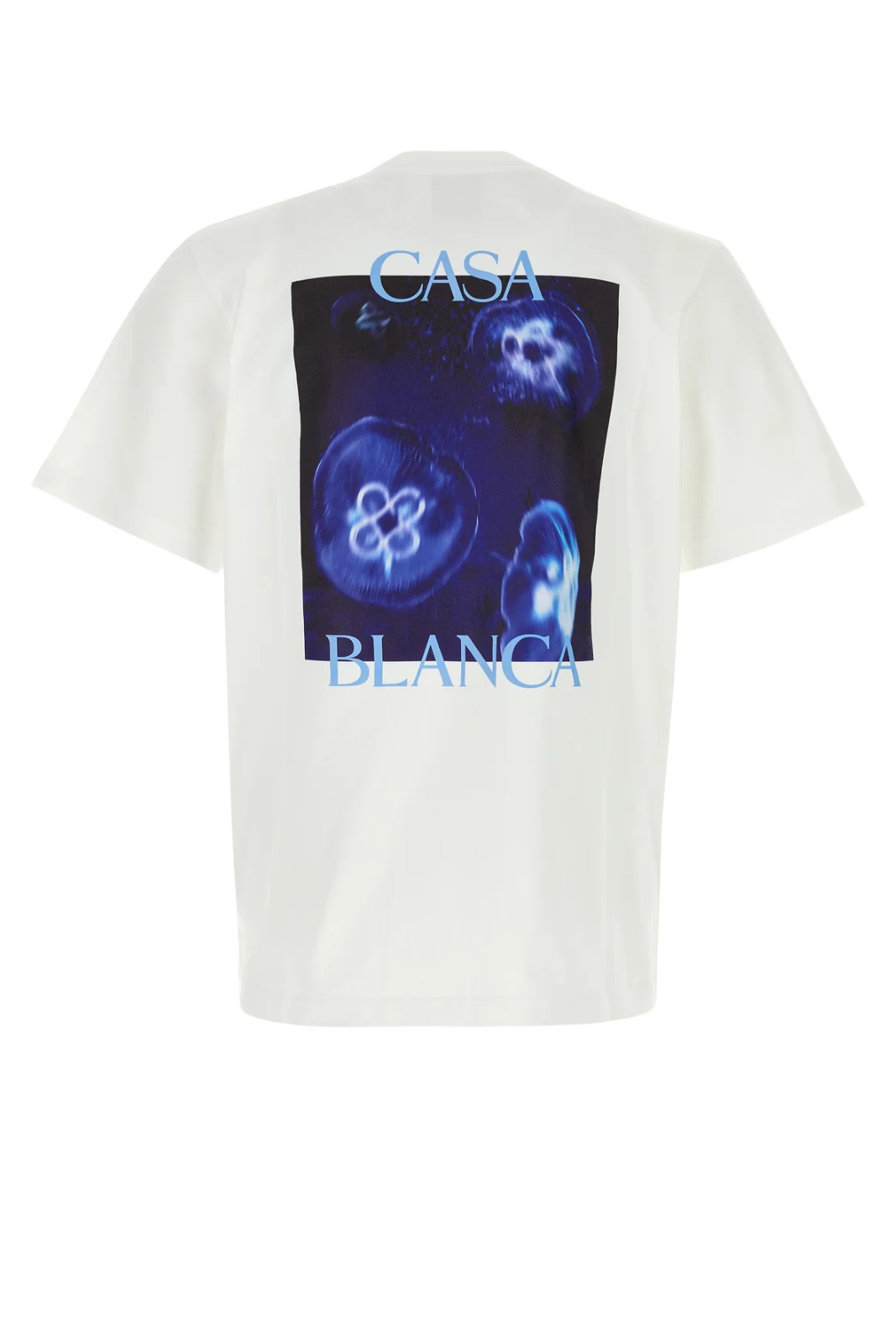 Casablanca White cotton t-shirt Meduse Sportif Jersey
