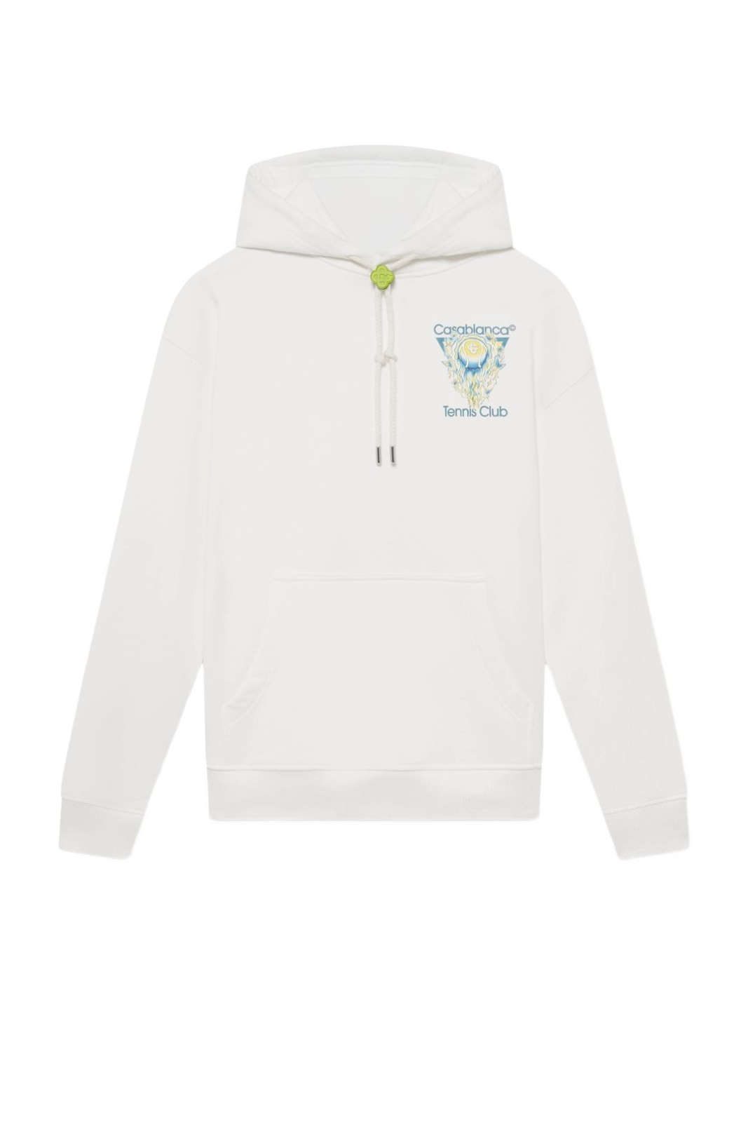 Casablanca White L'Arche de Tennis sweatshirt