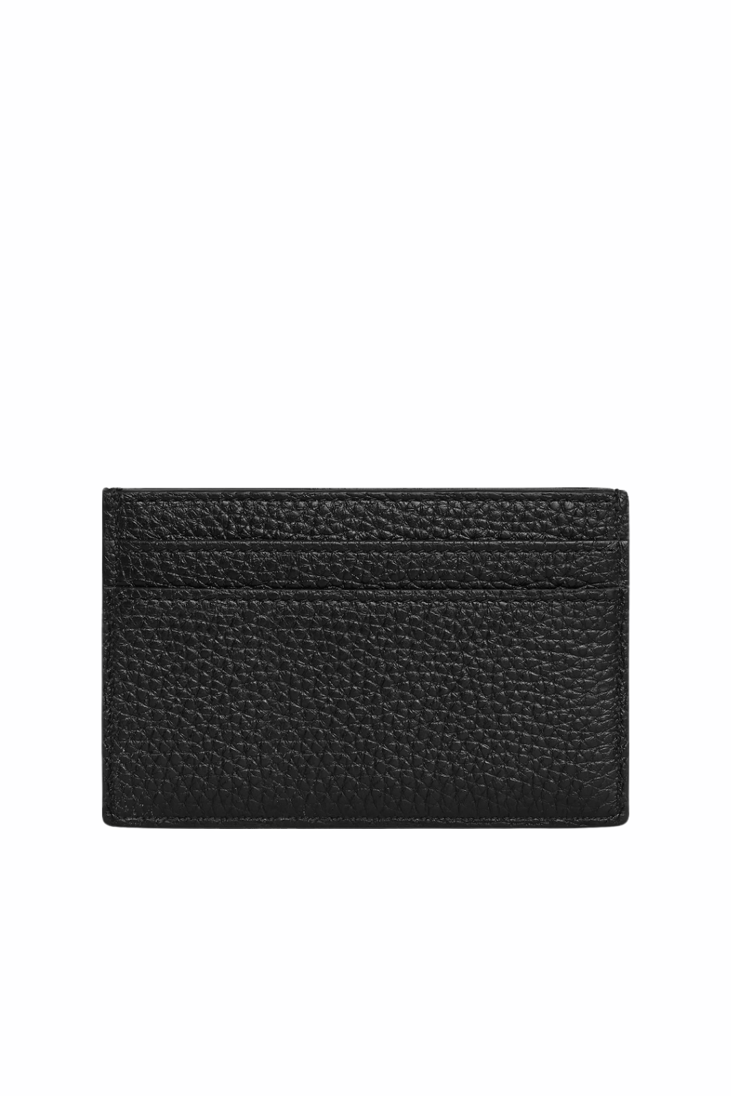 Celine Card Holder in Grained Calfskin Black