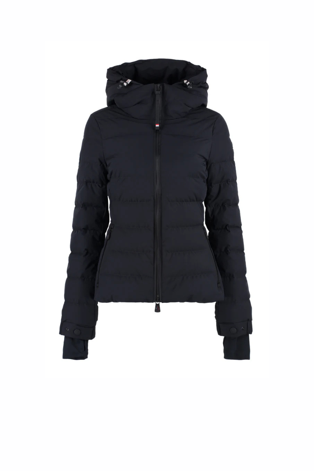 Moncler Grenoble Chessel hooded short down jacket Black