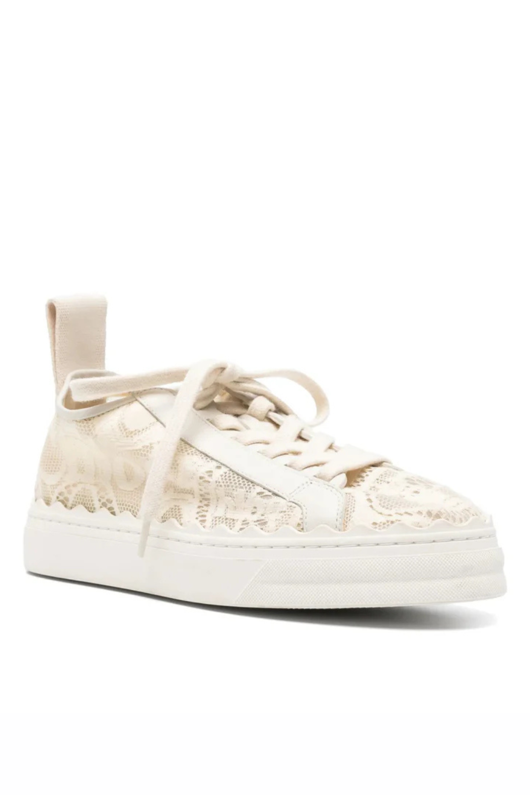 Chloe Lauren Beige Woman sneakers