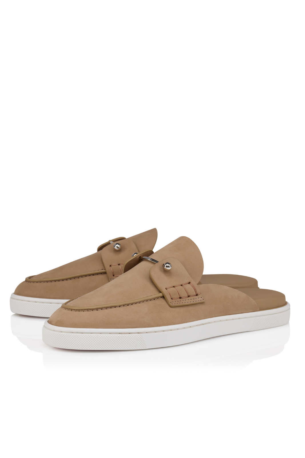 Christian Louboutin Chanme Donna Boat Shoes Reversed calf leather Lionne Women