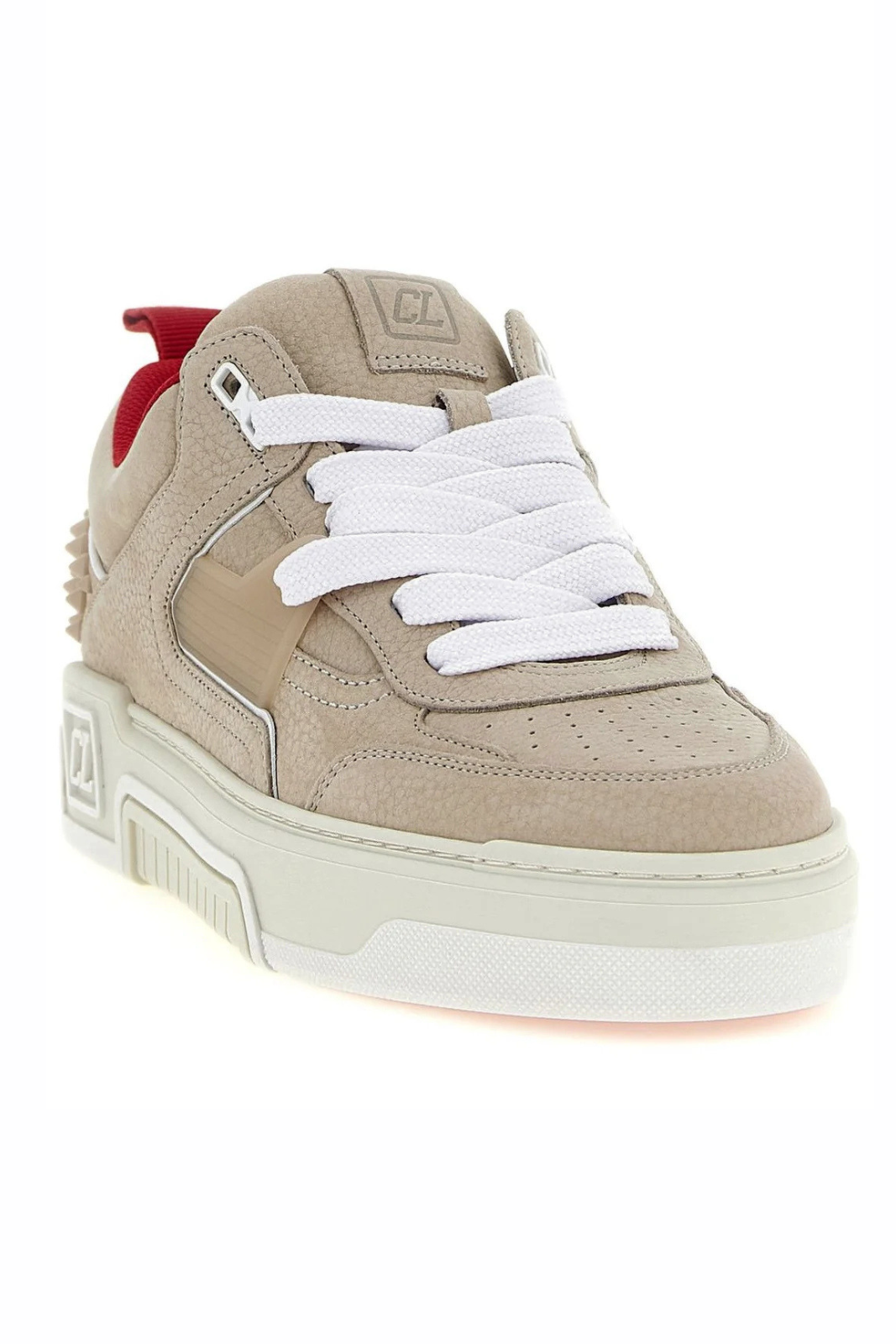 Christian Louboutin Astroloubi 2 Low-Top Sneakers Beige