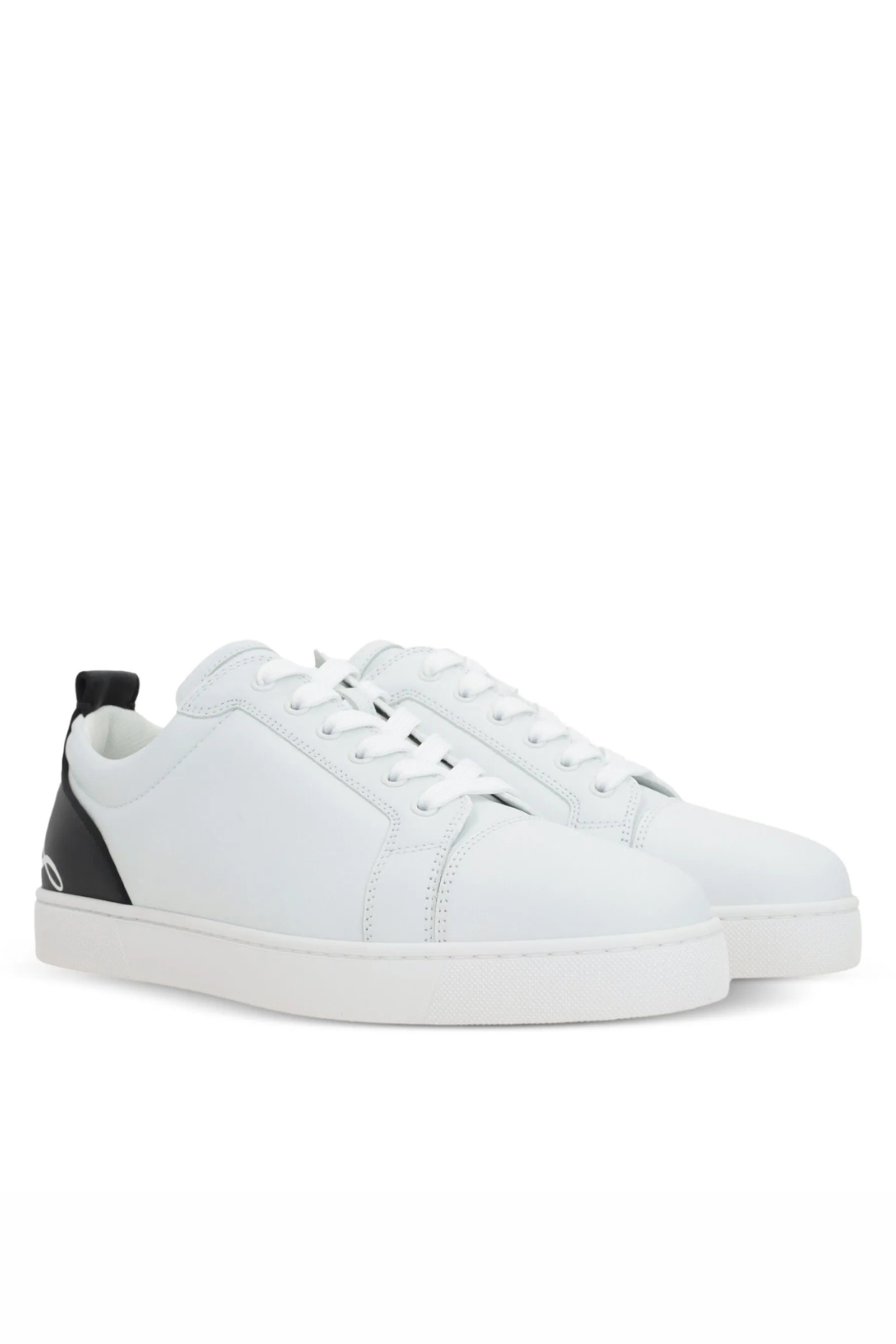 Christian Louboutin Fun Louis Junior leather sneakers White Black