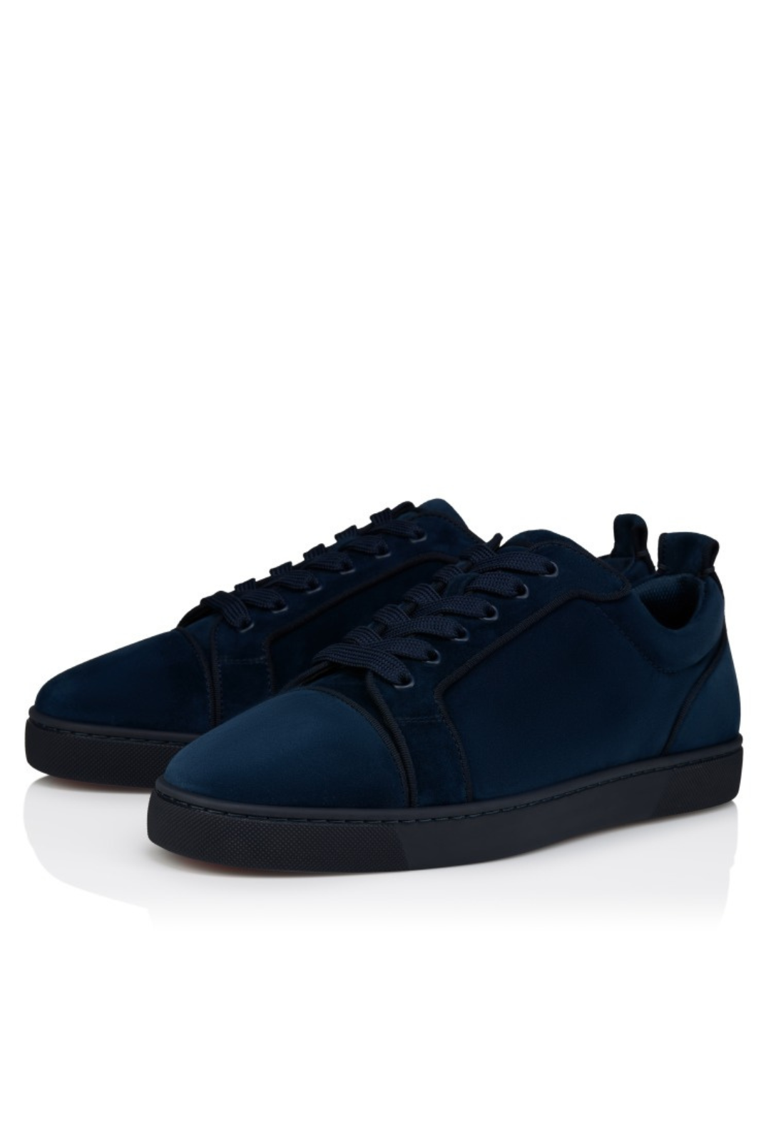 Christian Louboutin Louis Junior Orlato Sneakers Veau velours leather Marine Men