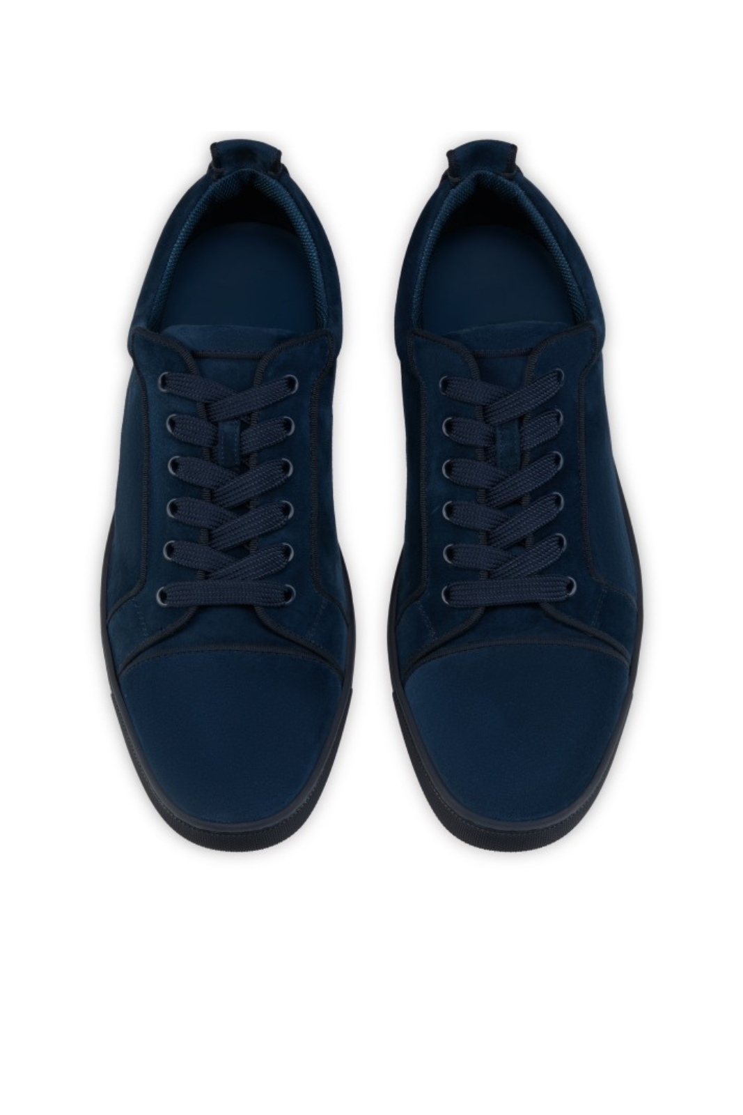 Christian Louboutin Louis Junior Orlato Sneakers Veau velours leather Marine Men