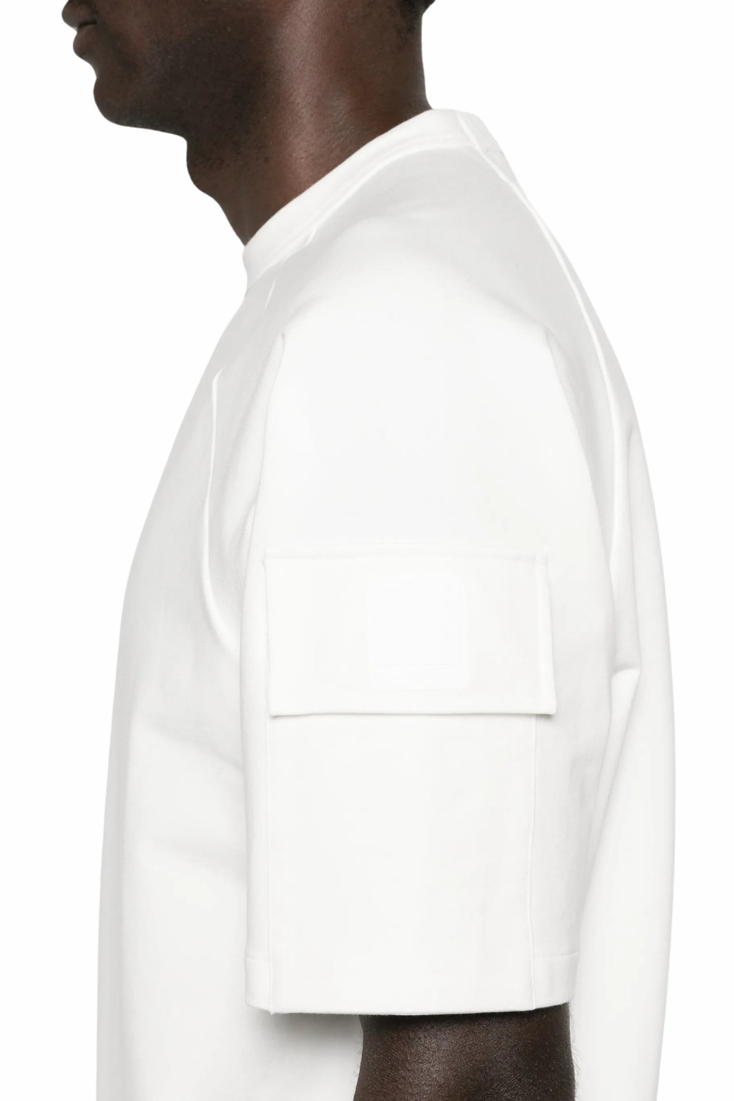 C.P Company sleeve-pocket White T-shirt