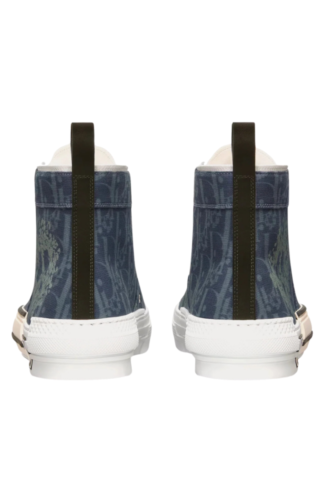 Dior B23 Dior Tears Oblique and Peace  High-Top Sneakers Blue